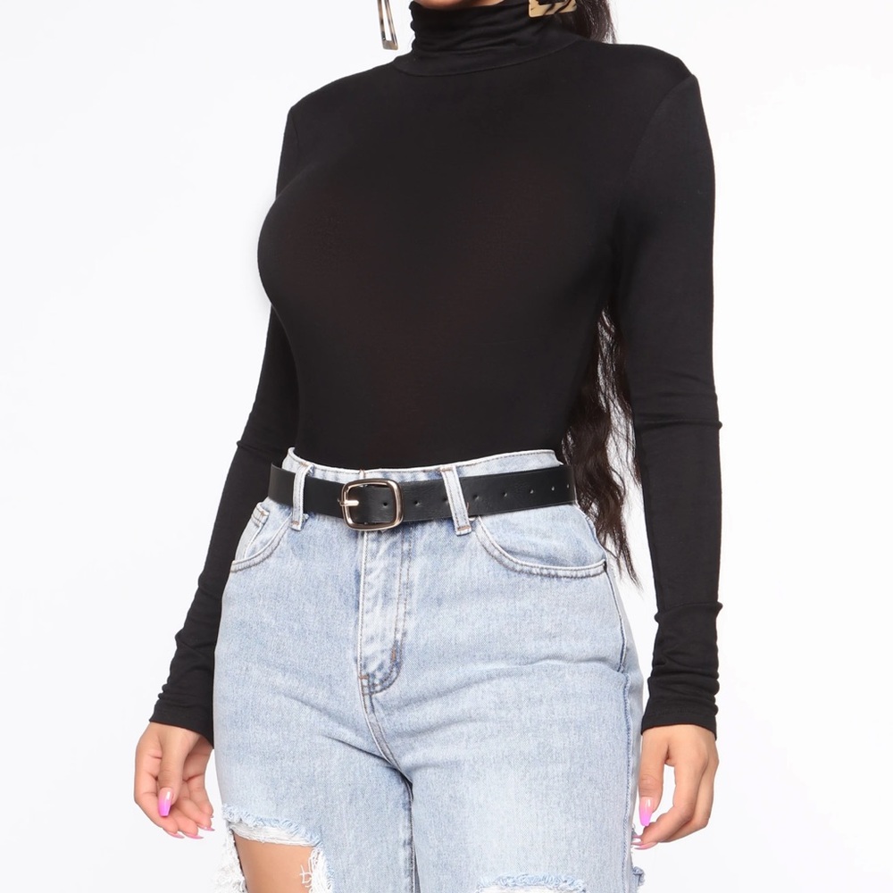 Black Turtleneck